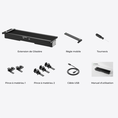 xtool-f1-f1lite-extension-glissiere-pieces